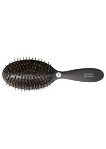 HH Simonsen Kammen & Borstels Gloss Brush Midi Black Platte en Paddle brushes Dames