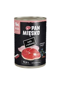 Voordeelpakket: 36x400g Pan Mięsko Dog Puppy kalkoen met rund natvoer voor honden