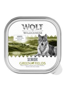 6 x 300 g Wolf of Wilderness Senior Mix (2 variétés), nourriture humide pour chien