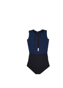Mymarini Womens Outfit-Onepiece Badpak Dames (L |blauw/zwart)