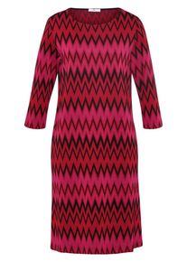 Peter Hahn - Jersey jurk, rood, Maat 40, viscose
