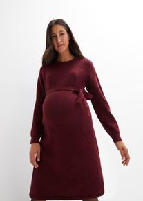 Robe en maille de grossesse - rouge - taille 38/40 (S) - bonprix