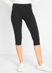 Legging corsaire anti-UV - noir - taille 38/40 (S) - 100% coton - bonprix