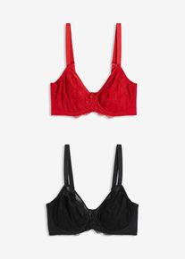Minimizer-BH (2-pack), svart, størrelse 75D, bonprix