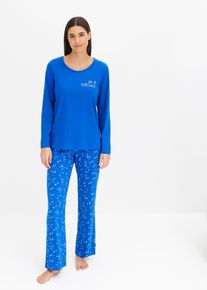 Pyjamas, blå, størrelse 36/38 (S), bonprix