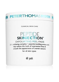 PETER THOMAS ROTH Clinical Skin Care Peter Thomas Roth Peptide Skinjection™ Exfoliating Peel Pads exfoliating pads with smoothing effect 60 pc