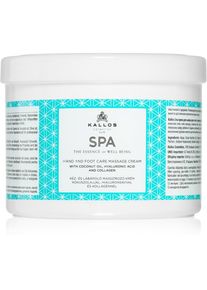 Kallos Spa massage cream for hands and feet 500 ml