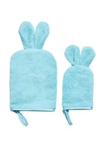 GLOV Make-up remover en reinigingshandschoen Kids Face & Body Wash GLOVes Blue Gezichtsreinigingstools Dames