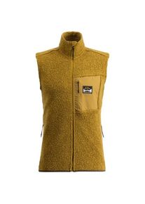 Lundhags Flok Wool Pile Vest Wollen bodywarmer Heren (XL |bruin)