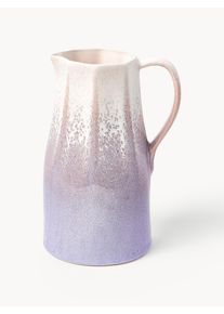 Westwing Collection Handgjord karaff Vinci med reaktiv glasyr, 1,5 L