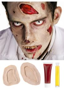 maskworld Offene Fleischwunde Latexapplikation