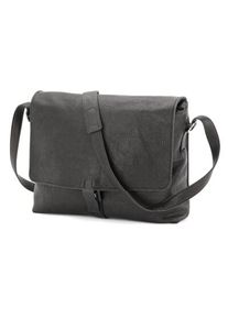 Harold’s Lederwaren Herren-Schultertasche Schwarz