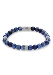 Tommy Hilfiger Bransoletka dla mężczyzn niebieski / granatowy / czerwony / srebrny Rozmiar One Size
