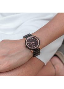 Holzkern; Wood Watch Anne (Wenge/Wenge), Women, Natural wood