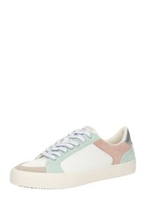 Geox Dames Sneakers laag 'EMMELENY' pastelgroen / rosa / zilver / wit 35