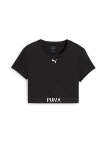 Puma Dames Functioneel shirt 'Strong' zwart / offwhite XXL