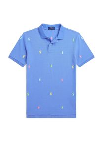 Polo Ralph Lauren T-Shirt 'SSKCM2-KNIT SHIRTS-POLO SHIRT' Garçons bleu taille 163-174
