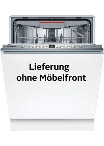 Bosch vollintegrierbarer Geschirrspüler Serie 4 »SMV46KX12E« 13 Maßgedecke in silberfarben