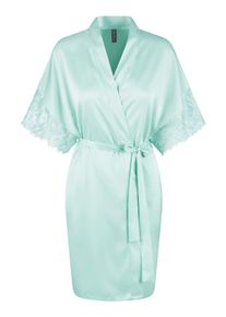 Lingadore Dames Ochtendjas lichtblauw XXXL