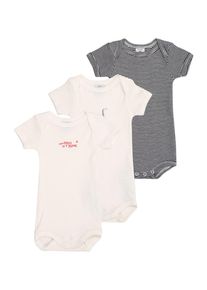 Petit Bateau Śpiochy/body dla chłopców granatowy / czerwony / offwhite Rozmiar 68