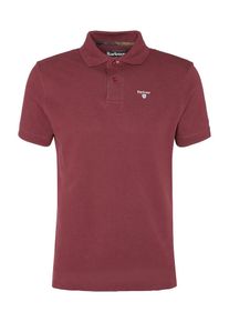Barbour Heren Shirt bordeaux / wit S