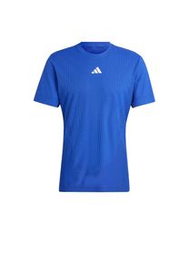 adidas Performance Funktionsshirt Herren blau / weiß Größe XS