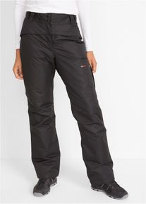 Outdoor thermo skibroek waterafstotend straight - zwart - maat 44 - BIONIC-FINISH® ECO - bonprix