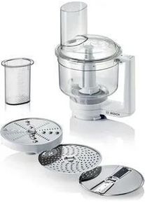 Bosch MUZ6MM3 Schnitzelwerk Scheibenmesser Schlagmesser Küchenmaschinen-Zubehör weiß transparent