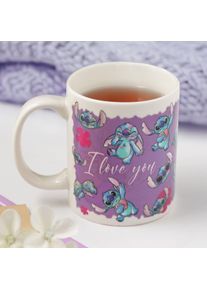 Lilo and Stitch Mug à Effet Thermique Stitch I Love You - Lilo & Stitch