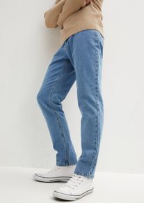 Classic Fit Jeans mit seitlichem Dehnbund Straight - blau - Größe 60 - 100% Baumwolle- bonprix