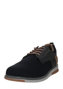 Tom Tailor Sportlicher Schnürschuh Herren marine / braun Größe 40