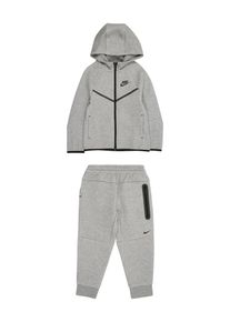 Nike Sportswear Joggingpak 'TECH FLEECE' grijs gemêleerd / zwart 98