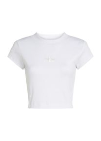Calvin Klein Jeans Dames Shirt lichtgrijs / wit XS