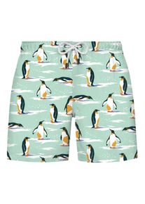 WESTMARK LONDON, Mænd, Badeshorts, Mint / Blandingsfarvet, Størrelse L