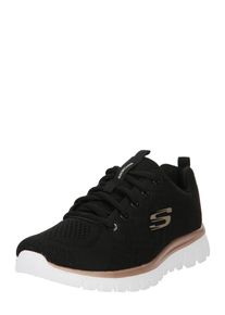 Skechers Trampki niskie 'Graceful Get Connected' dla kobiet piaskowy / czarny Rozmiar 36