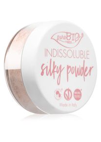 puroBIO Cosmetics Indissouble mattifying loose powder shade 02 Peachy Pink 8 g