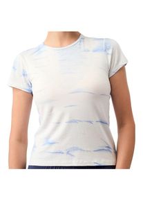 Mandala Womens Batik T-Shirt T-shirt Dames (M |wit)