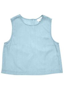 Mazine Womens Denim Top Tanktop Dames (L |blauw)