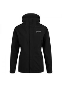 Berghaus Women's Hillwalker Interactive Shell Jacket Waterproof jacket Women (18, black)