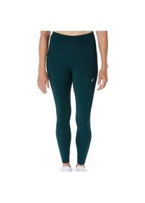 asics Womens Road High Waist Tight Hardlooplegging Dames (XL |blauw)