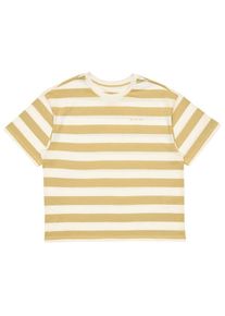 Mazine Womens Block Stripes T T-shirt Dames (M |beige/wit)