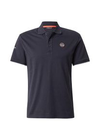 Napapijri Poloshirt Herren schwarz / weiß Größe M