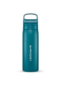 LifeStraw Go Stainless Steel Water bottle (700 ml, turquoise)