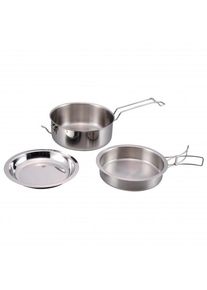 Origin Outdoors Edelstahlkochset snap-Pack Pot grey
