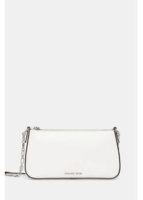 MICHAEL Michael Kors poseta de piele culoarea alb