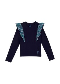 WE Fashion Blusa em azul, mistura de cores