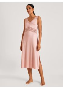 Calida 100% Nature Romance Nightdress, length 120cm, Cradle to Cradle Certified for Women, S, Pink