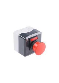 Schneider Electric Schneider Electric Spring Return Enclosed Push Button, Polycarbonate, Red, IP66, IP67, IP69K - XALD164