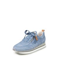 Gabor - Sneakers van leer, blauw, Maat 37, leer
