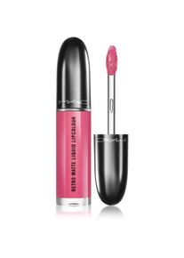 MAC Cosmetics Retro Matte Liquid Lipcolour rossetto matte effetto metallizzato colore Metallic Rose 5 ml